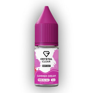 Crystal Clear Nic Salt E-liquid Summer Dream