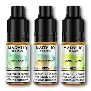 MaryLiq Nic Salts Flavours