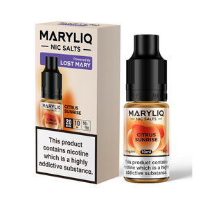 MaryLiq Nic Salts Flavour Citrus Sunrise