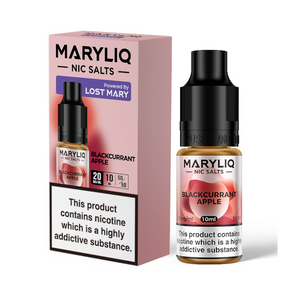 MaryLiq Nic Salts Flavour Blackcurrant Apple