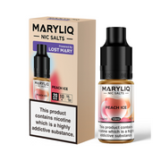 MaryLiq Nic Salts Flavour Peach Ice