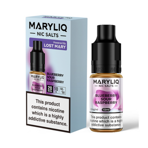 MaryLiq Nic Salts Flavour Blueberry Sour Raspberry