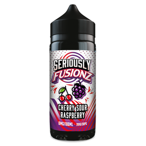 Seriously FUSIONZ 100ml Shortfill Flavour Cherry Sour Raspberry