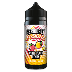 Seriously FUSIONZ 100ml Shortfill Flavour White Peach Lemon