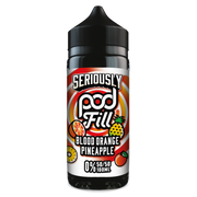 Seriously POD FILL 100ml Shortfill Flavour Blood Orange Pineapple