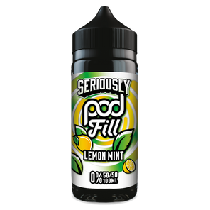 Seriously POD FILL 100ml Shortfill Flavour Lemon Mint