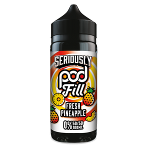 Seriously POD FILL 100ml Shortfill Flavour Fresh Pineapple