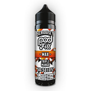 Seriously Pod Fill MAX - 40ml Shortfill Triple Mango