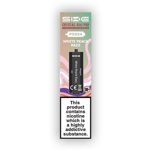 SKE Crystal 4-in-1 PODS White Peach Razz