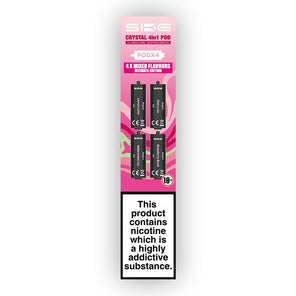 SKE Crystal 4-in-1 PODS 4-Pack Flavour Ultimate Edition