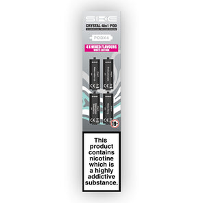 SKE Crystal 4-in-1 PODS 4-Pack Flavour White Edition