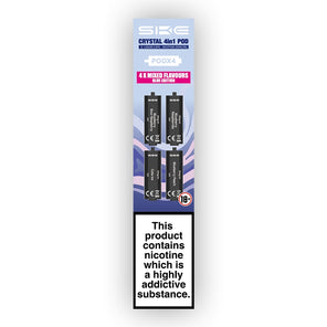 SKE Crystal 4-in-1 PODS 4-Pack Flavour Blue Edition