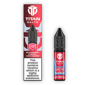 Titan Salts Nic Salt E-liquid Blueberry Cherry Cranberry
