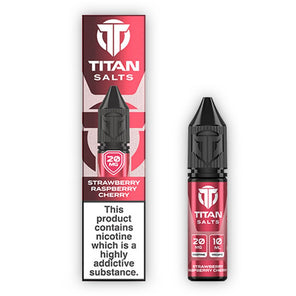 Titan Salts Nic Salt E-liquid Strawberry Raspberry Cherry